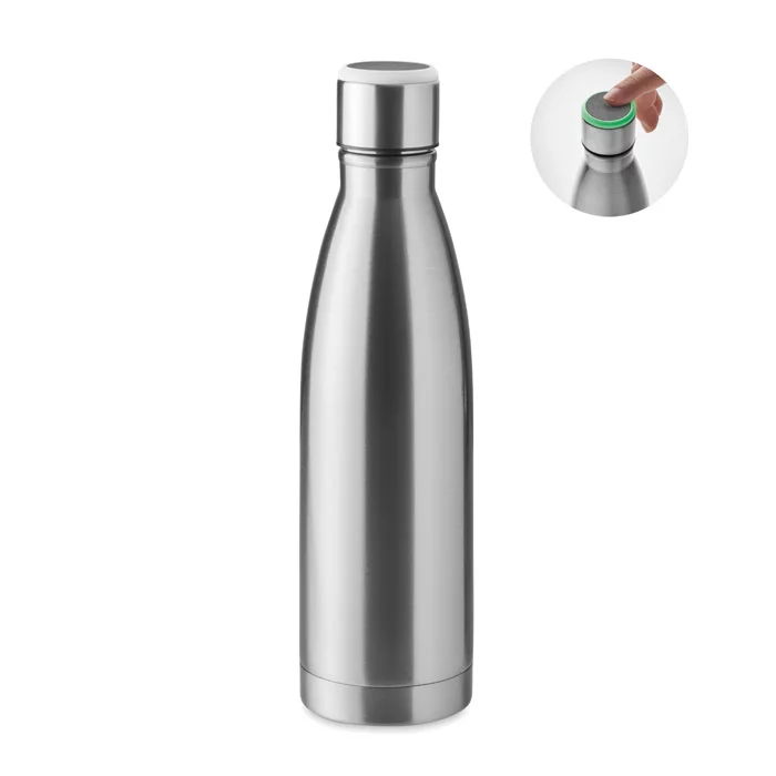 Bouteille isotherme en inox avec rappel d’hydratation – 500ml – DEREO – Image 2